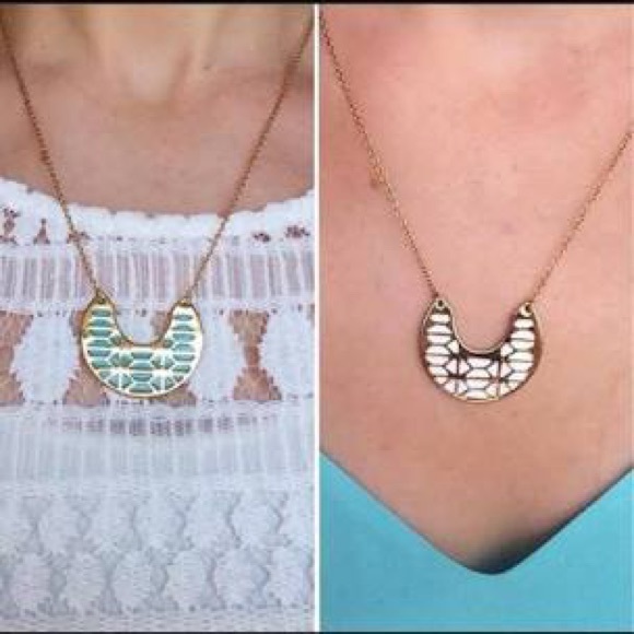 Stella & Dot Breezeblock Reversible Necklace - Picture 4 of 4